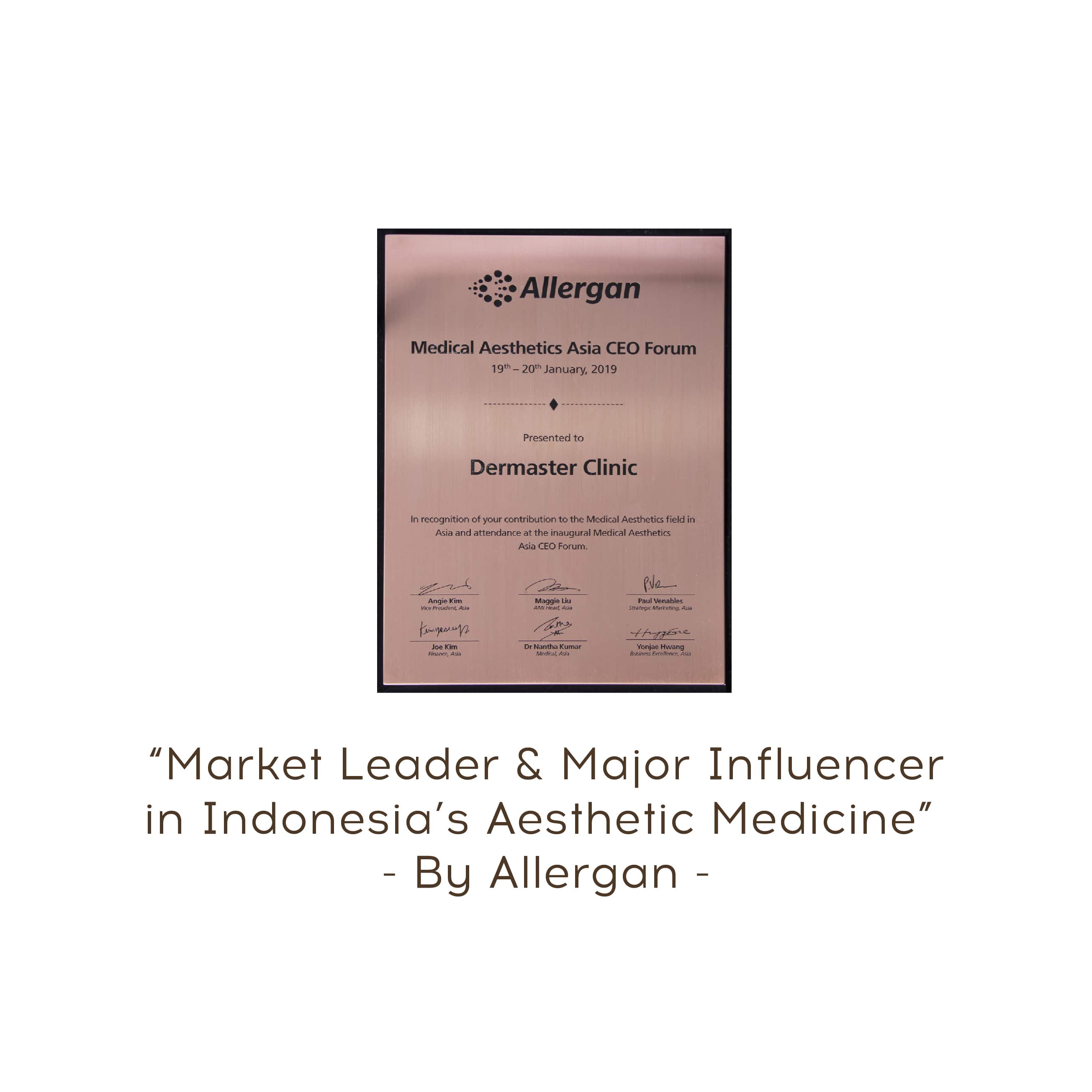 marker leader and major influencer award