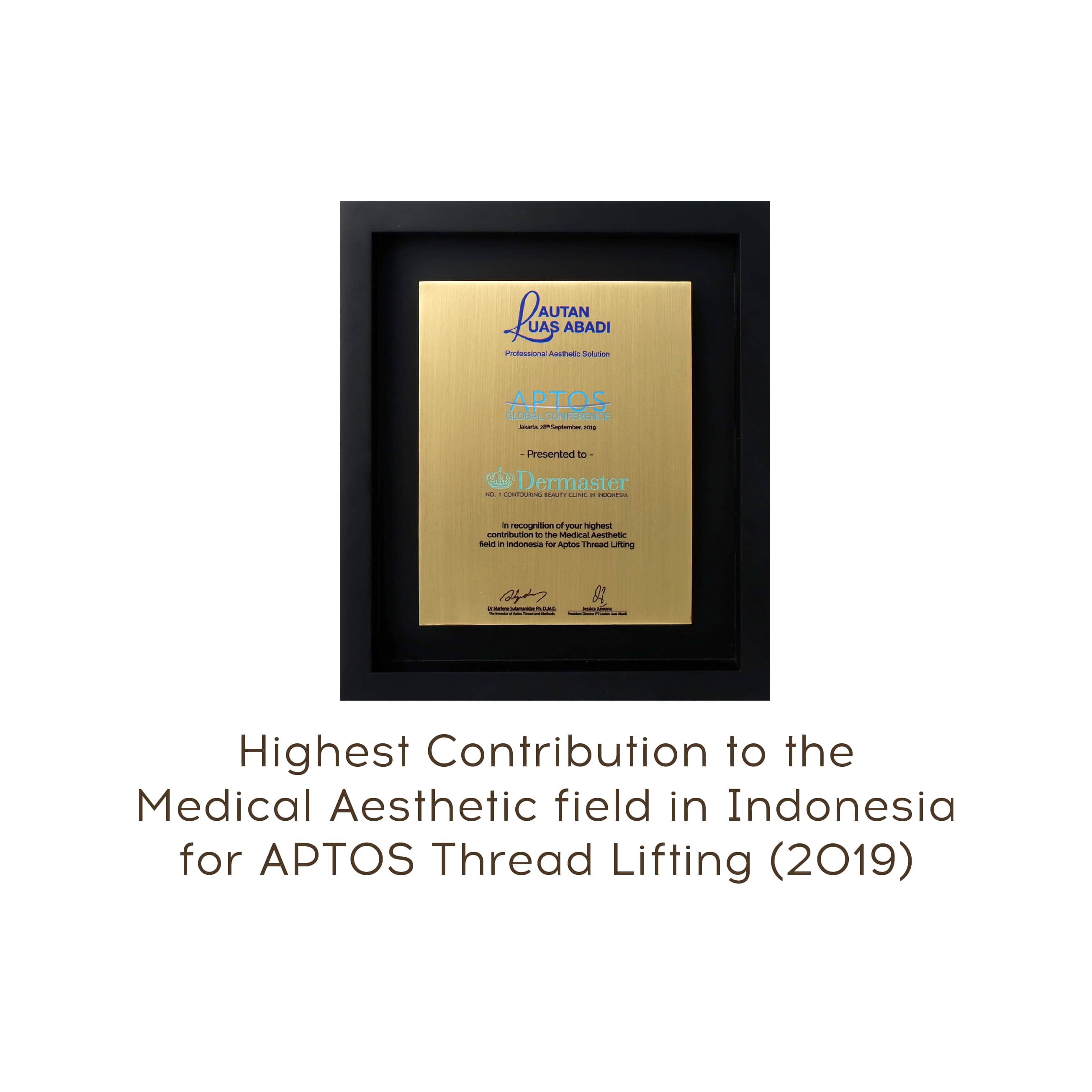 highest contibuting medical aesthetic